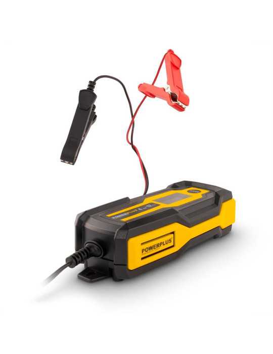 Cargador Inteligente de Baterias 12 V 120 Ah POWERPLUS