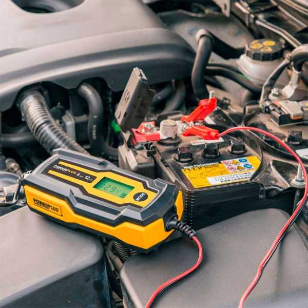 Cargador Inteligente de Baterias 12 V 120 Ah POWERPLUS