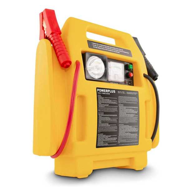 Arrancador Portátil 4 en 1, 12 V POWERPLUS