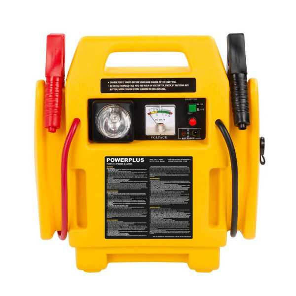 Arrancador Portátil 4 en 1, 12 V POWERPLUS