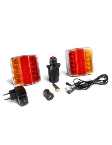 Kit Luces LED Magnéticas e Inalámbricas 12 V para Trailer GOODYEAR