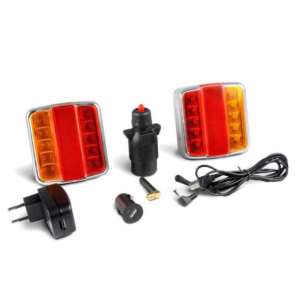 Kit Luces LED Magnéticas e Inalámbricas 12 V para Trailer GOODYEAR