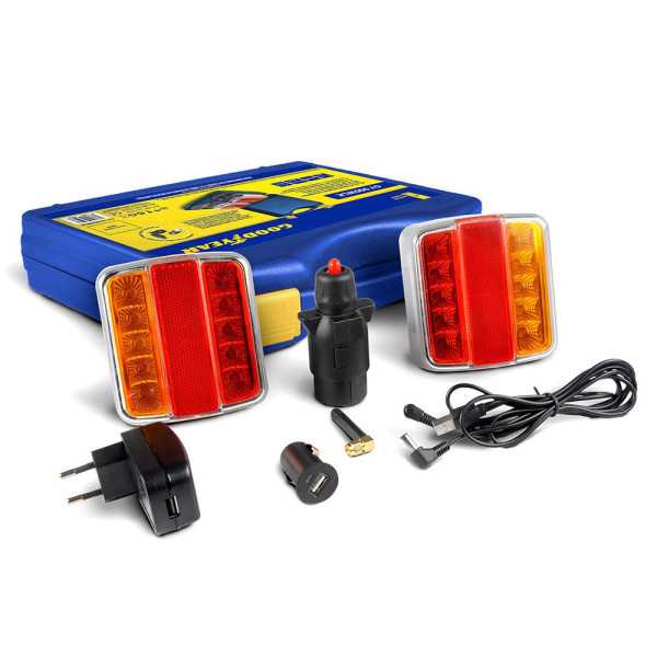Kit Luces LED Magnéticas e Inalámbricas 12 V para Trailer GOODYEAR