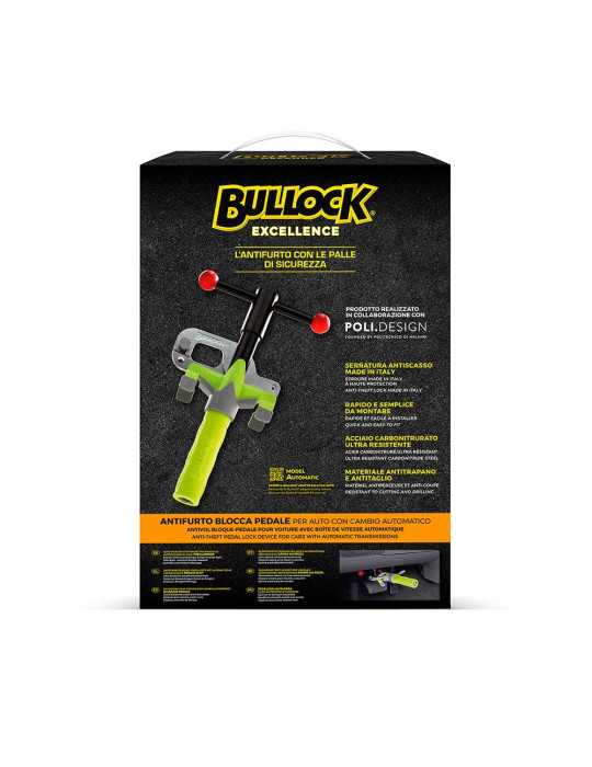 Bloqueador de Pedal, Antirrobo, Modelo Excellence, para Coche con Cambio Automático BULLOCK