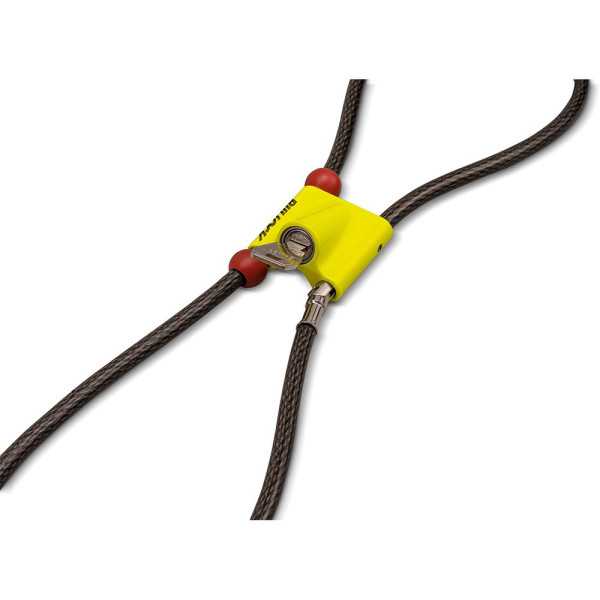Cable Antirrobo, Modelo Dual, para Bicicletas, Patinetes y Motos BULLOCK