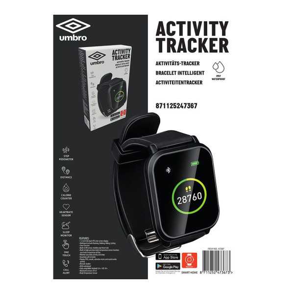 Reloj Monitor de Actividad Rectangular UMBRO