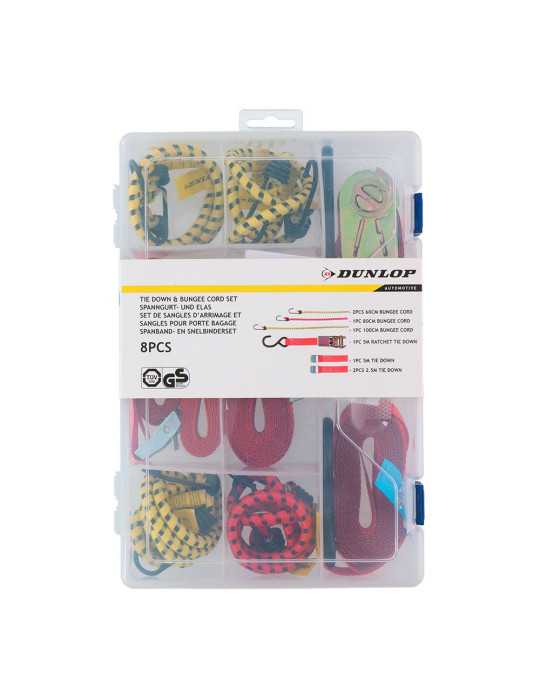 Set de Pulpos para Coches 8 Piezas DUNLOP