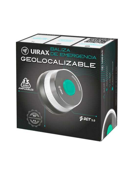 Baliza V16 de Emergencia Homologada Conectada Geolocalizable con Dgt 3.0 UIRAX