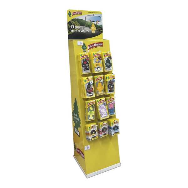 Expositor Suelo de Ambientadores para Coche 246 uds ARBRE MAGIQUE