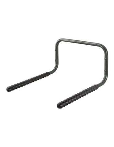Soporte de Pared para Bicicleta, Negro, 45,5 x 50 x 28 cm MOTTEZ