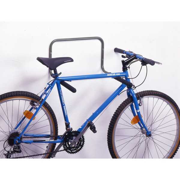 Soporte de Pared para Bicicleta, Negro, 45,5 x 50 x 28 cm MOTTEZ