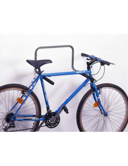 Soporte de Pared para Bicicleta, Negro, 45,5 x 50 x 28 cm MOTTEZ