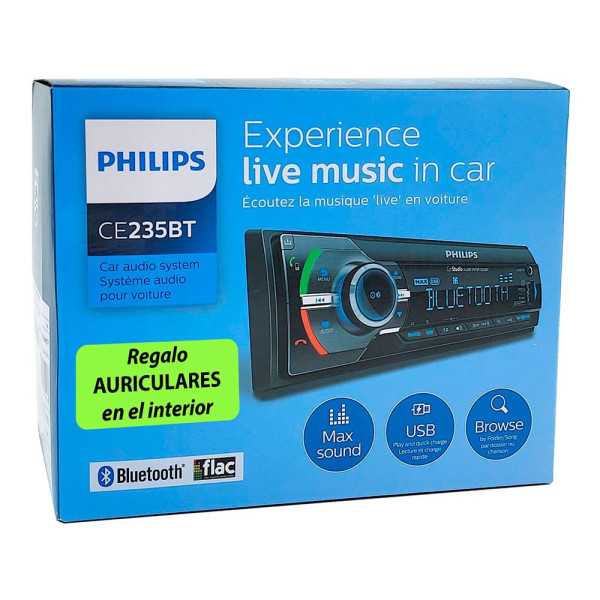 Auto Radio para Coche, Modelo CE235BT, con Bluetooth PHILIPS
