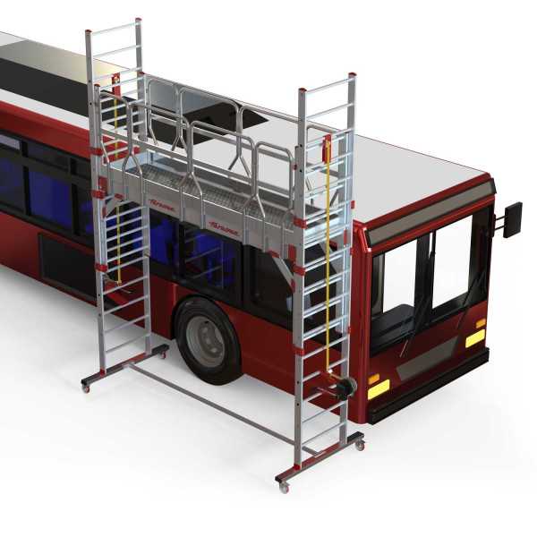 Andamio especial para talleres de camiones y autobuses TSA320 FARAONE