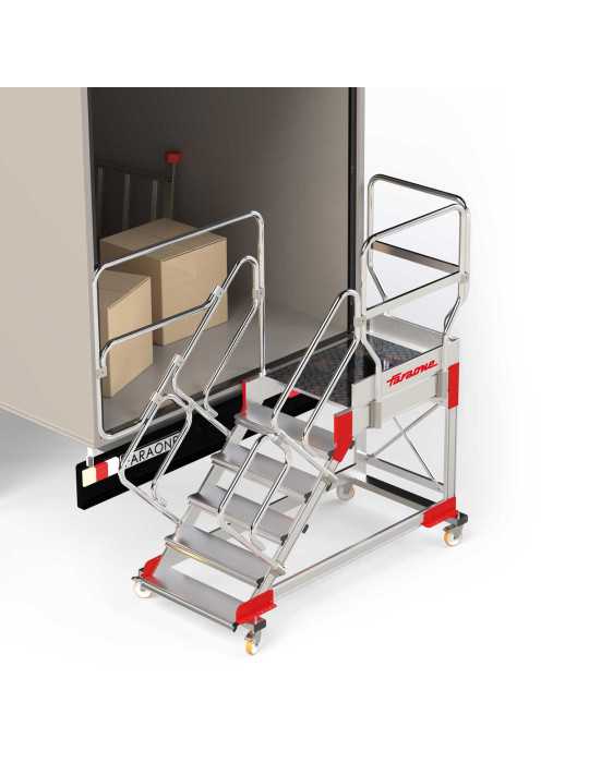 Escalera para tráiler o camiones frigoríficos SY-CA FARAONE