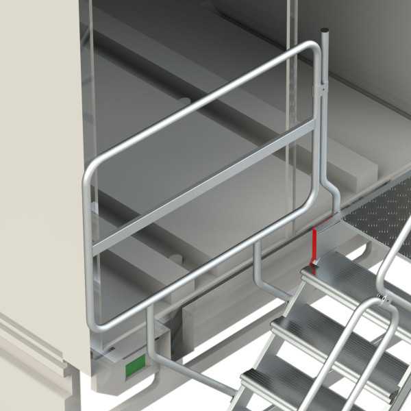 Escalera para tráiler o camiones frigoríficos SY-CA FARAONE
