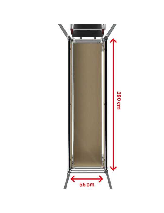 Escalera con plataforma para camiones y autobuses TSA-AB-3 FARAONE