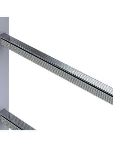 Escalera vertical de seguridad sin jaula de protección Altura variable según pared 1,80 a 2,08 m SVS0-208 FARAONE 2