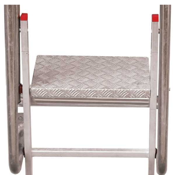 Escalera vertical de seguridad sin jaula de protección Altura variable según pared 2,64 a 2,92 m SVS0-292 FARAONE