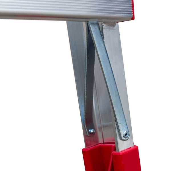 Escalera telescópica de aluminio multiusos súper profesional Peldaños 10-10 TELEST5 FARAONE