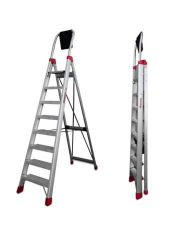 Escalera profesional con peldaños cómodos Peldaños 4 DOMUS4 FARAONE