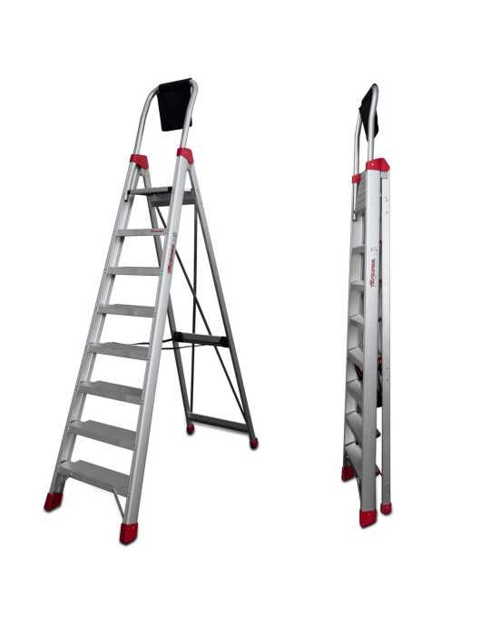 Escalera profesional con peldaños cómodos Peldaños 4 DOMUS4 FARAONE