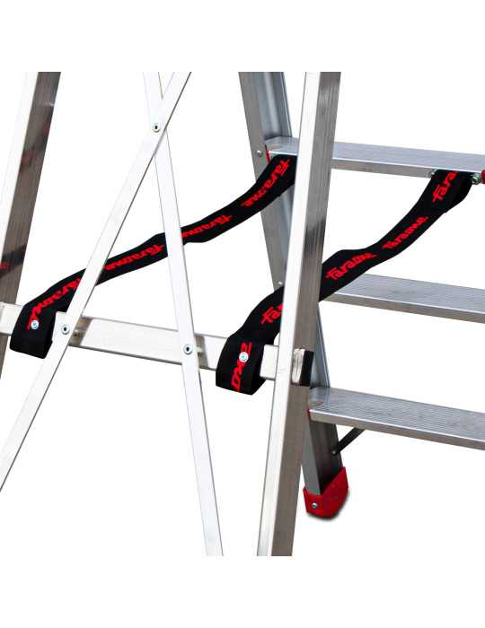 Escalera profesional con peldaños cómodos Peldaños 6 DOMUS6 FARAONE