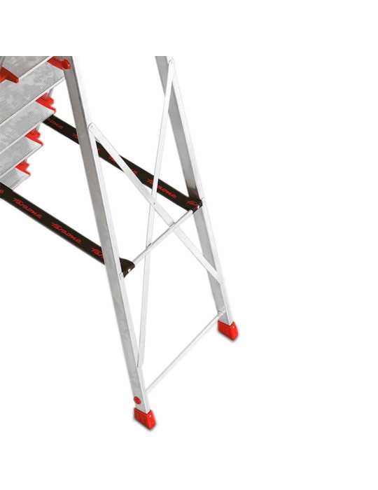 Escalera de tijera con peldaños cómodos Peldaños 3 EN943 FARAONE