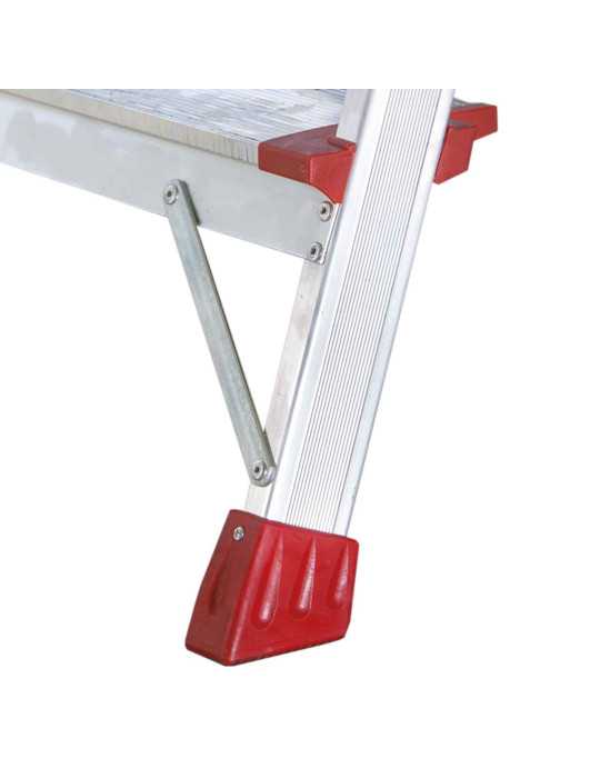 Escalera de tijera con peldaños cómodos Peldaños 4 EN944 FARAONE