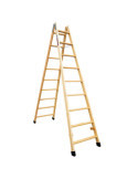 Escalera doble subida de madera Peldaños 6-6 LD06 FARAONE