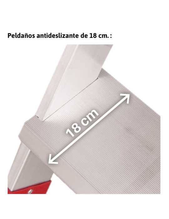 Taburete profesional para la industria Peldaños 3 peldaños. Incluido el plano de trabajo CM3 FARAONE