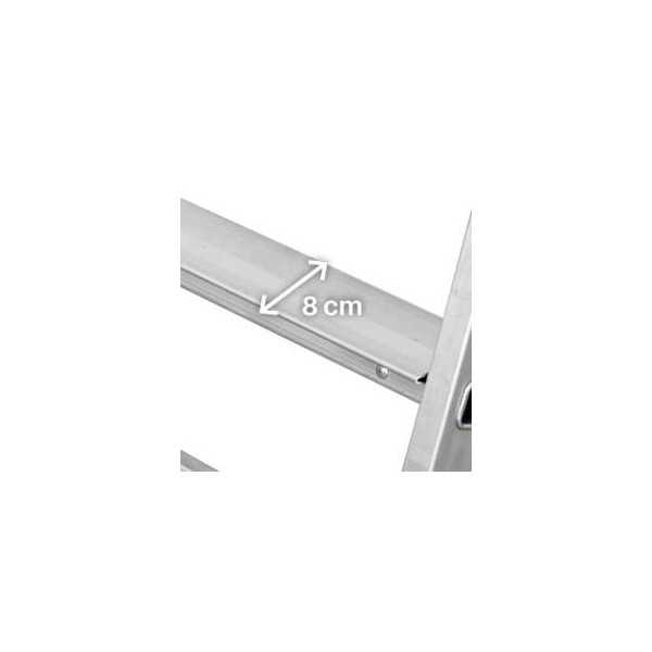 Plataforma de trabajo plegable para uso profesional Altura de trabajo 75 cm PLA2 FARAONE