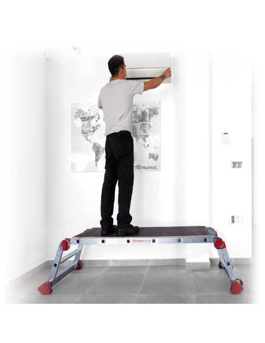 Plataforma de trabajo plegable para uso profesional Altura de trabajo 100 cm PLA3 FARAONE
