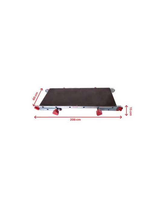 Plataforma de trabajo plegable para uso profesional Altura de trabajo 100 cm PLA3 FARAONE