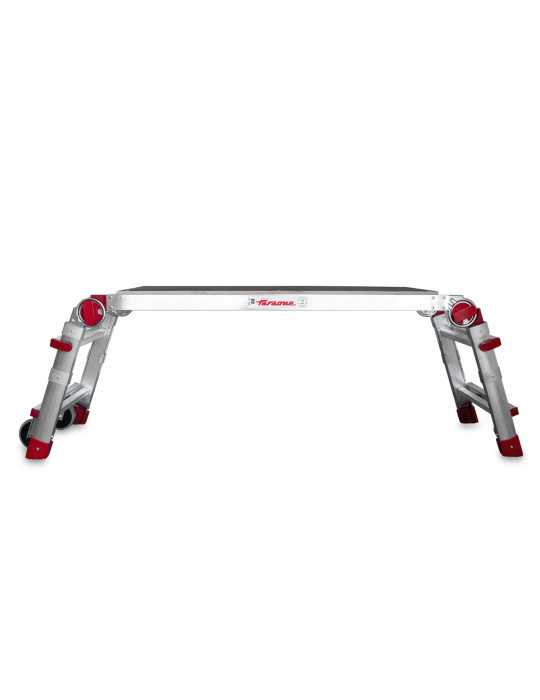 Plataforma de trabajo plegable y regulable en altura Altura de trabajo máxima 89 cm PLAT FARAONE