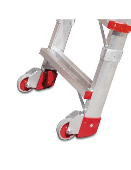 Plataforma de trabajo plegable y regulable en altura Altura de trabajo máxima 89 cm PLAT FARAONE