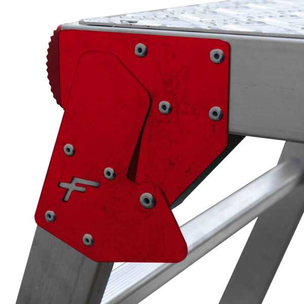 Plataforma de trabajo profesional de 70 cm. y 3 peldaños PLAF3 FARAONE