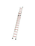Escalera de fibra de vidrio extensible con cuerda Peldaños 12-12 2TFV-350-EC FARAONE