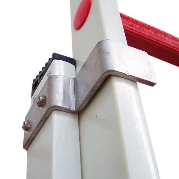 Escalera de fibra de vidrio extensible con cuerda Peldaños 16-16 2TFV-450-EC FARAONE