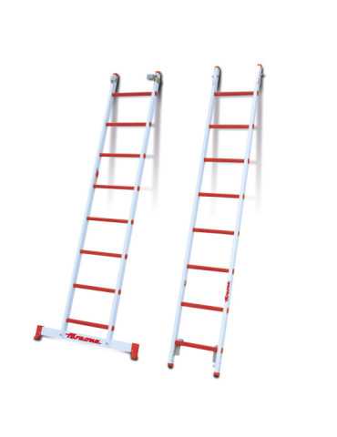 Escalera multiuso de 2 tramos de fibra de vidrio Peldaños 12-12 2TFVC-350 FARAONE 2