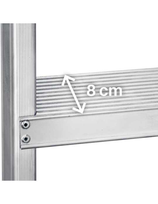 Escalera cónica para trabajos agrícolas Longitud de la escalera 268 cm T608 FARAONE