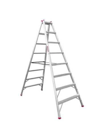 Escalera agrícola de doble subida Peldaños 10-10 T810 FARAONE