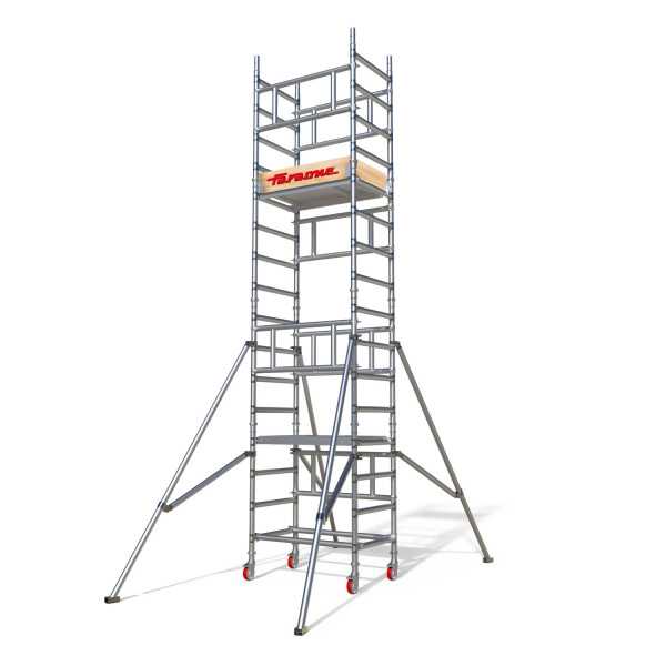 Andamio individual de 75x105 Altura total de la estructura 7 m M81 FARAONE
