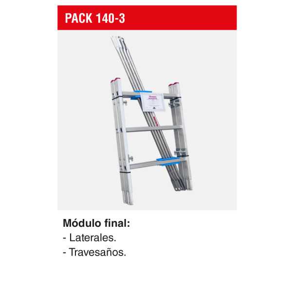 Módulo final para andamio RAPIDO 140 PACK-140-3 FARAONE