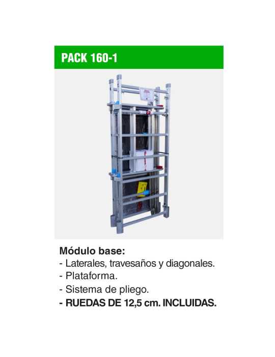 Módulo base para andamio RAPIDO 160 PACK-160-1 FARAONE