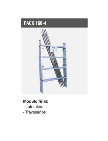 Módulo final para andamio RAPIDO 160 PACK-160-4 FARAONE