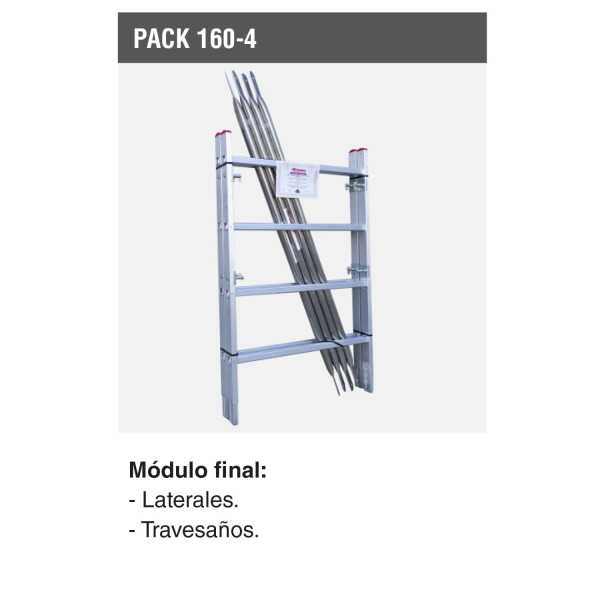 Módulo final para andamio RAPIDO 160 PACK-160-4 FARAONE