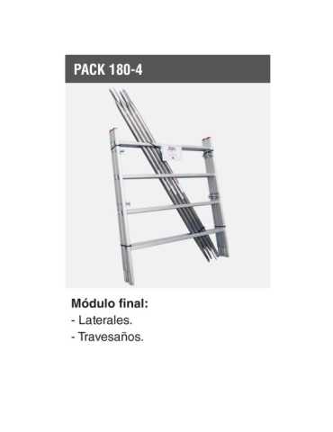 Módulo final para andamio RAPIDO 180 PACK-180-4 FARAONE