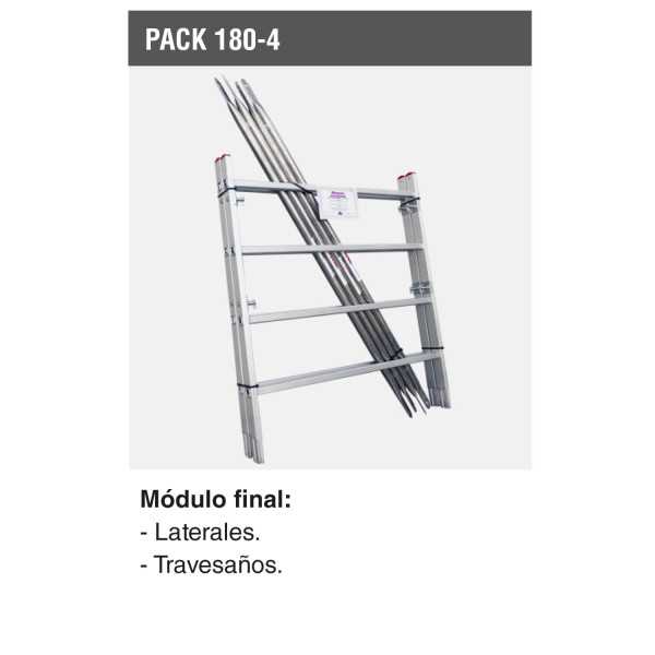 Módulo final para andamio RAPIDO 180 PACK-180-4 FARAONE