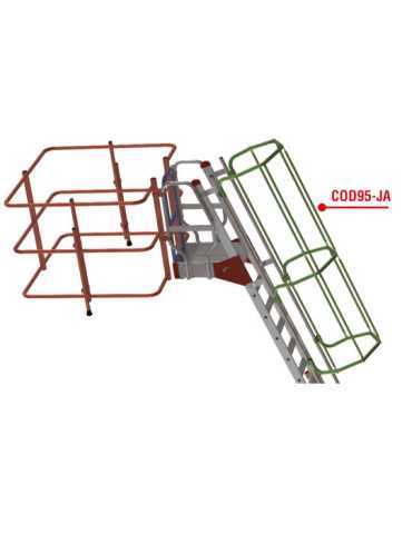 Jaula de ascenso de seguridad COD95-JA FARAONE 2